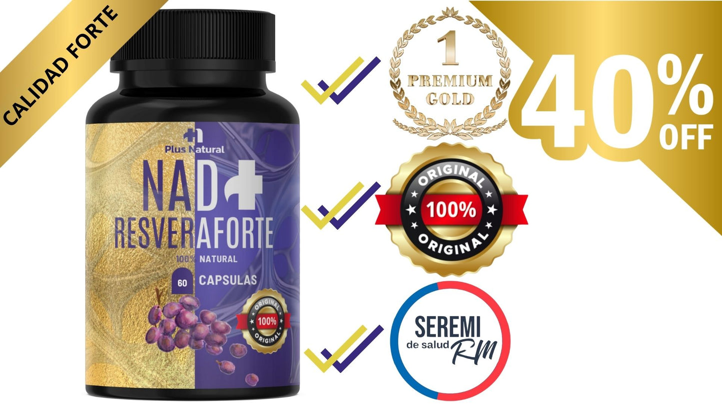 NAD + RESVERATROL FORTE PREMIUM