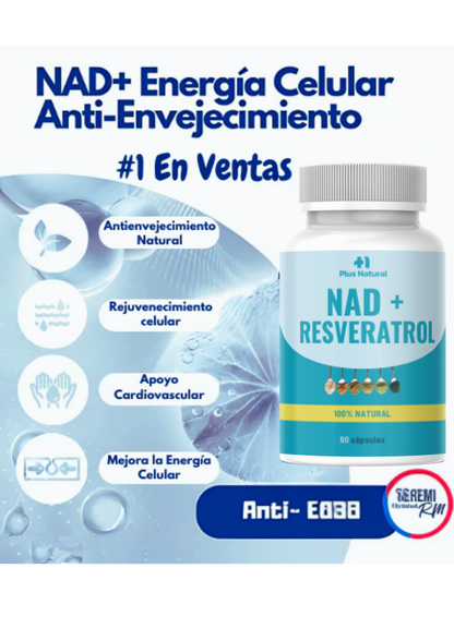 NAD + RESVERATROL PLUS TRIPLE PACK
