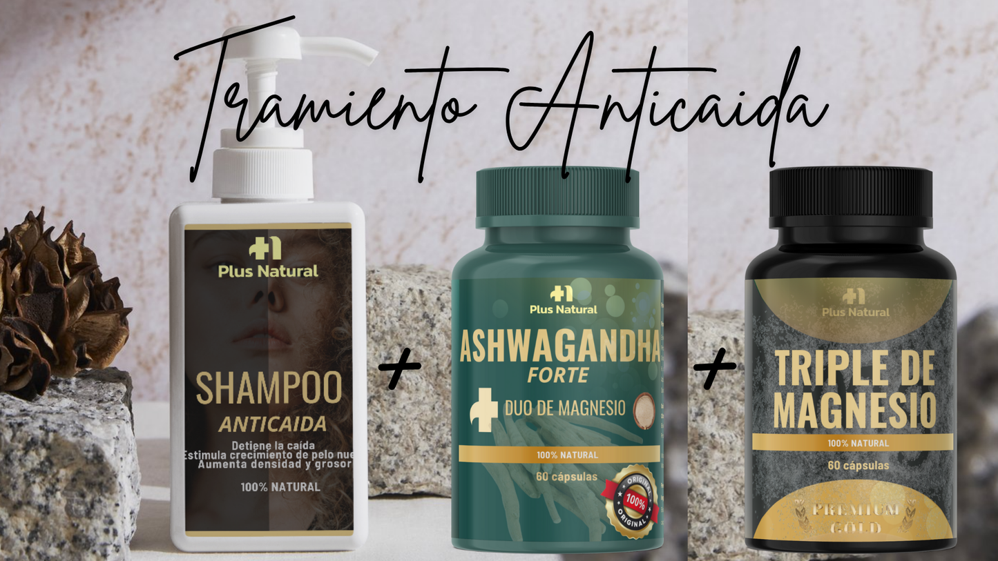 TRIPLE PACK ANTICAIDA 100% NATURAL
