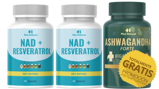 TRIPLE PACK - NAD RESVERAPLUS + ASHWAGANHDA