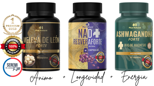 TRIPLE PACK - UN PLUS PARA TU MEJOR VERSION
