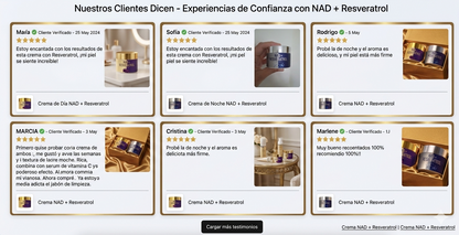 SkinCare Nad+Resveratrol en Crema