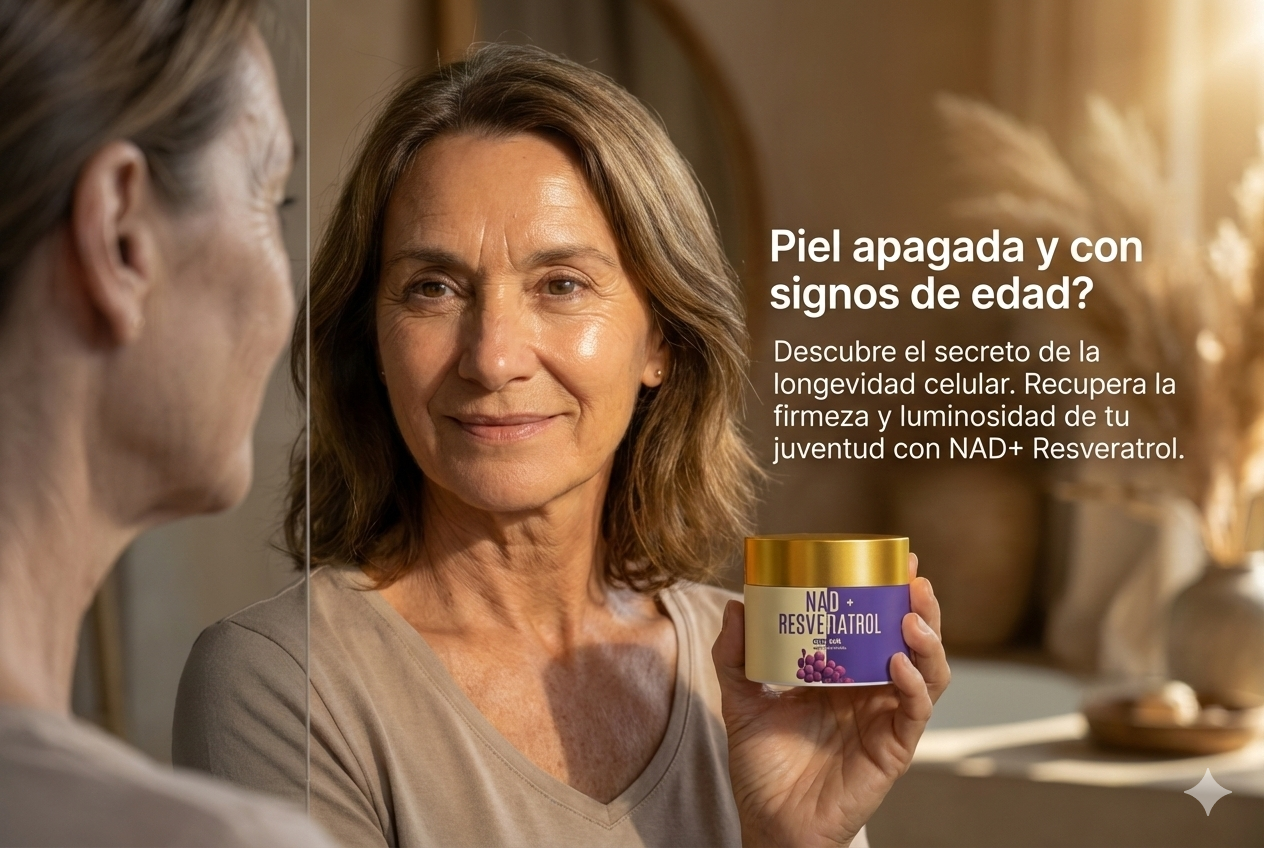SkinCare Nad+Resveratrol en Crema