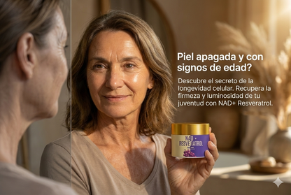 SkinCare Nad+Resveratrol en Crema