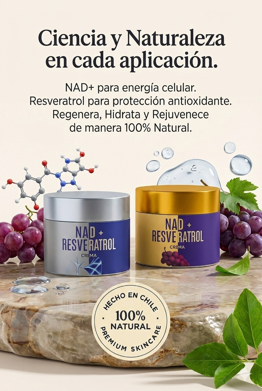 SkinCare Nad+Resveratrol en Crema