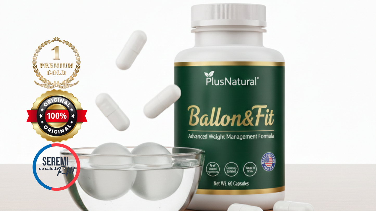 Ballon&Fit™ Forte – El Balón Gástrico Natural de PlusNatural
